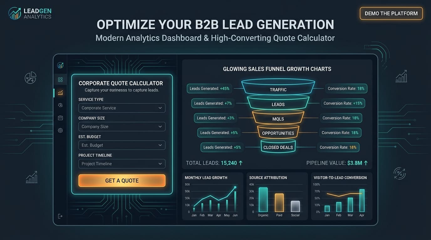 B2B Şirketler İçin Dijital Müşteri Edinme (Lead Generation) ve Web Sitesi Stratejileri
